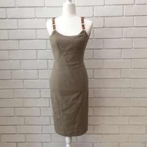 Michael Kors beige sleeveless dress -